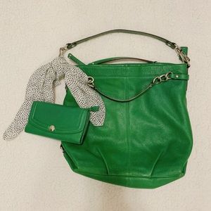Coach handbag & wallet